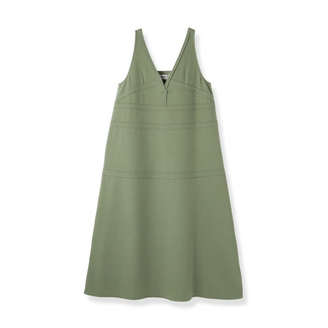 ◆muller of yoshiokubo（ミュラーオブヨシオクボ）WOOL ワンピース （グリーン(022)）