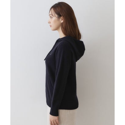 【STORY11月号掲載／日本製】ホールガーメント（R） ウールカシミヤ ジップパーカー （ピンク(071)）｜詳細画像