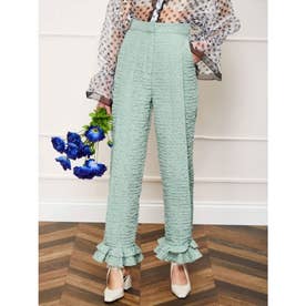 Dapple Lilly Pleated Trousers （GREEN）