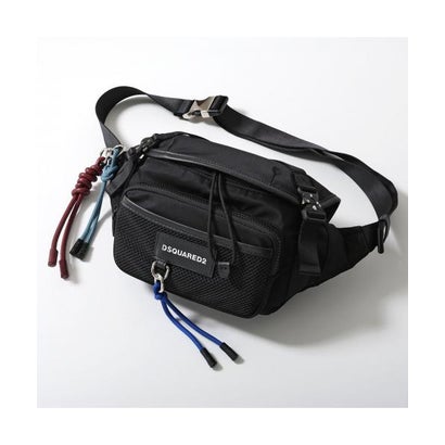 ディースクエアード Dsquared2 DSQUARED2 ボディバッグ BBM0085 11700001 メッシュ （2124/BLACK/ブラック）｜詳細画像
