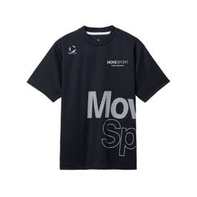 ムーブスポーツ MoveSport ドライメッシュ ビックロゴ 半袖シャツ