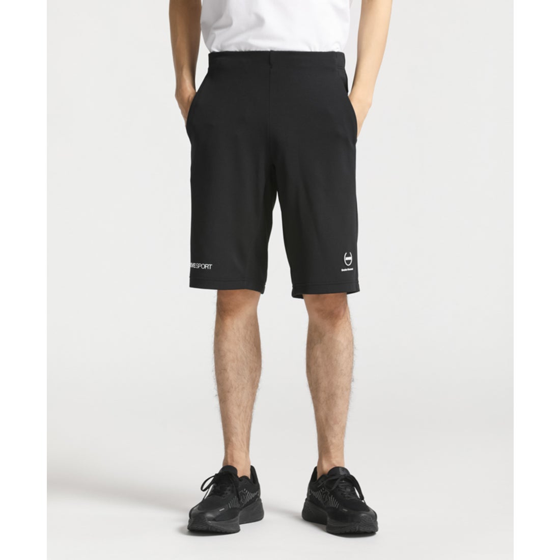 MoveSport スウェットハーフパンツ （ブラック） -デサントストア