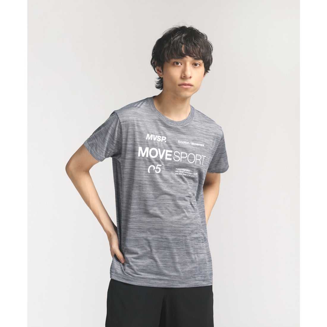 MoveSport BRZ+ 半袖シャツ （ブラック） -デサントストア-DESCENTE STORE-