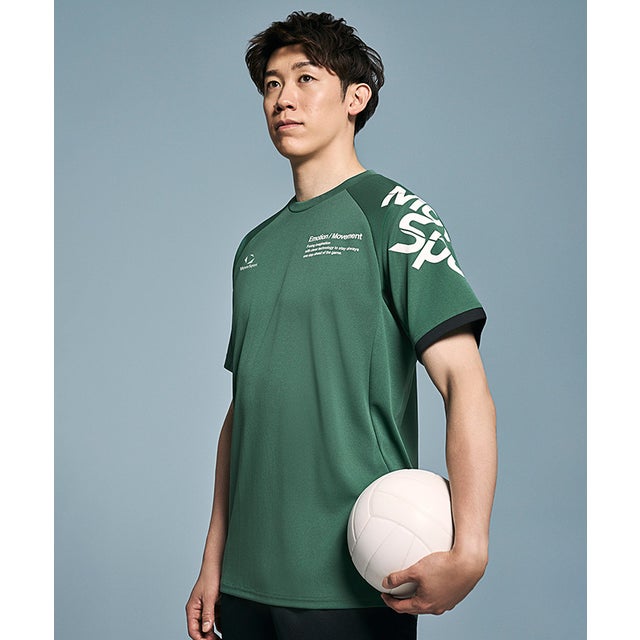 【VOLLEYBALL｜石川祐希選手着用】半袖プラクティスシャツ