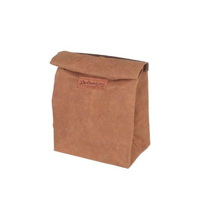WAX CANVAS LUNCH BAG CAMEL （.）｜詳細画像