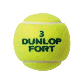 【2球入×15缶】ダンロップ「FORT（フォート）（30球）」テニスボール ダンロップ DUNLOP ダンロップフォート2球缶 （YEL） - ファッション