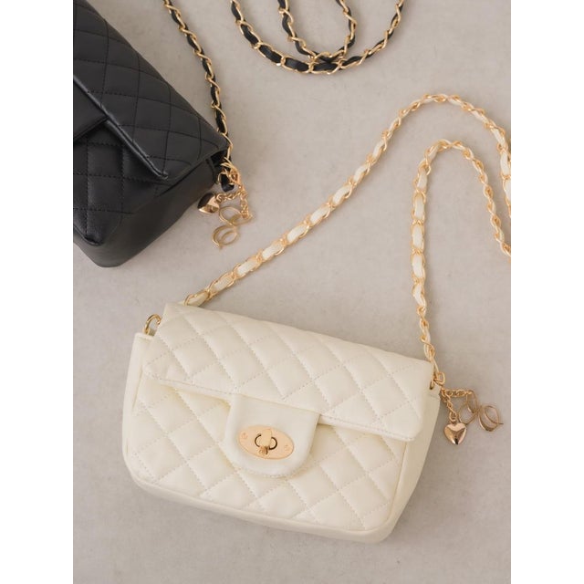 キルティングショルダーBAG （WHT4）