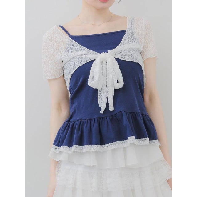 【セットアイテム】BIGリボンボレロSET （BLU2）