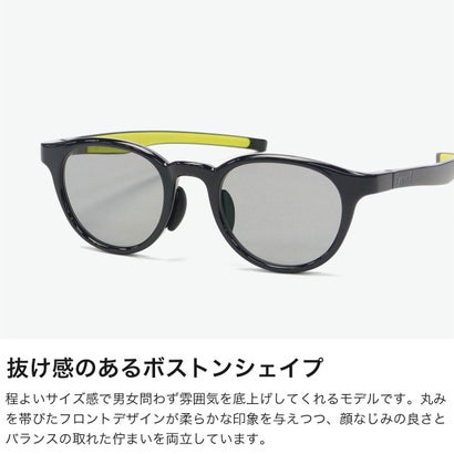 アイヴォル Eyevol サングラス メンズ レディース 偏光 調光 透明 スポーツ ゴルフ アイボル ランニング ドライブ 運転 ブランド UV UVカット 紫外線 紫外線カット 日本製 ABELL(49) （MDM-LY-MBRPL-M.BRN-PL(偏光)）｜詳細画像