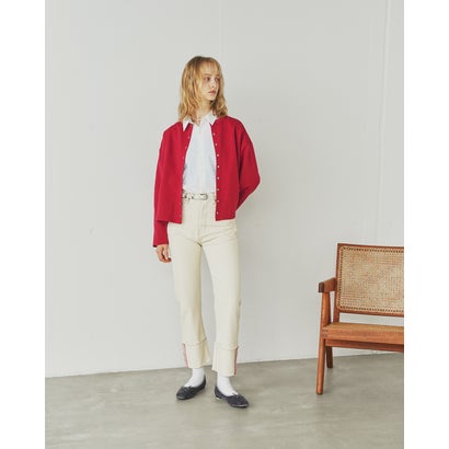 【26AW】エマ フランシス Emma Francis ハートフロッキー バレエシューズ （グレー ベルベット）｜詳細画像