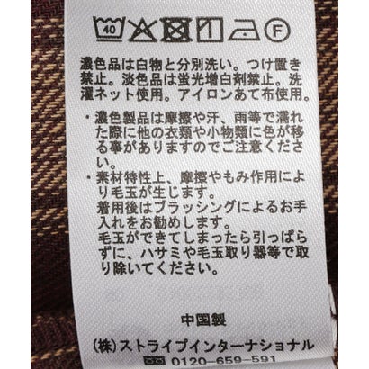 ネルチェックドロストシャツ （ブラック）｜詳細画像