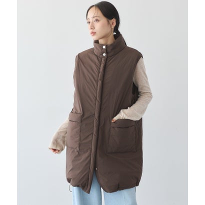 パファーベスト （ブラウン）｜詳細画像