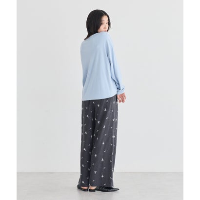 フロントドロストドルマンプルオーバー （ライトブルー）｜詳細画像