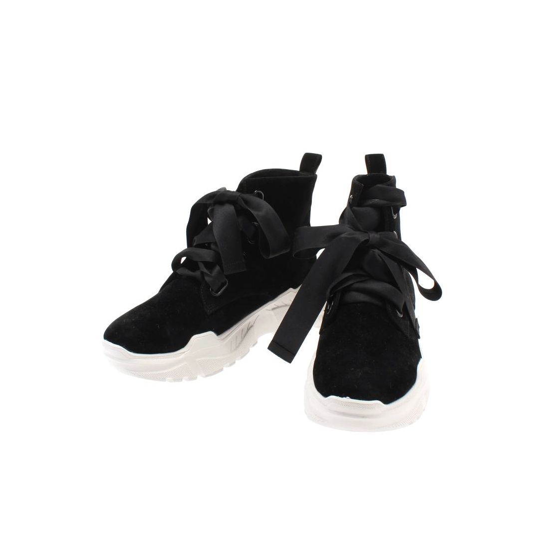 EATME スニーカーソールショートブーツ（ブラック） -靴＆ファッション 