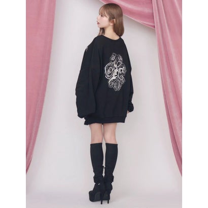 グラフィックスウェットTOP （ピンク）｜詳細画像