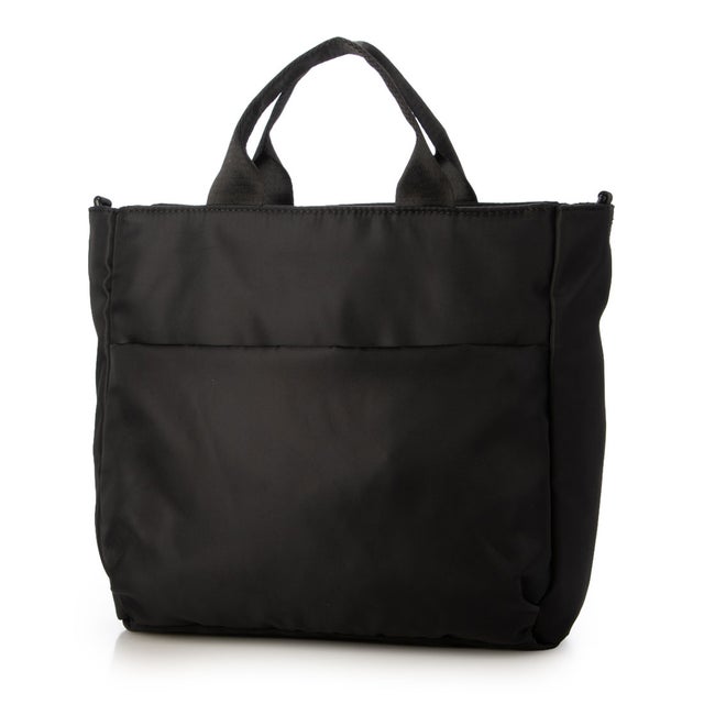 E8339 N/TWILL 8POCKET 2W TOTE （ブラック）