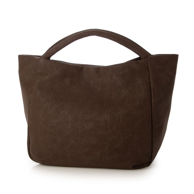 E8249 MATTE PU TOTE （ブラウン）