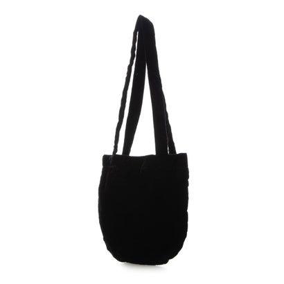 E8255 VELVET BEADED TOTE （ブラック）｜詳細画像