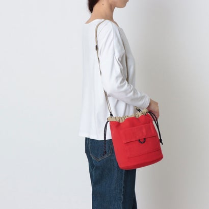 E8189 REVERSIBLE KINCHAKU （レッド）｜詳細画像