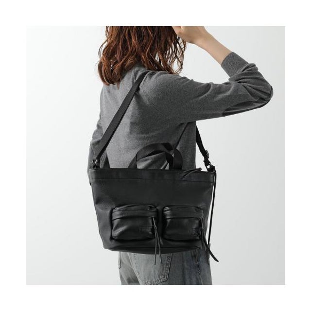 × EGONLAB ショルダーバッグ EK0A5BON （F0M/FAUX-LEATHER）
