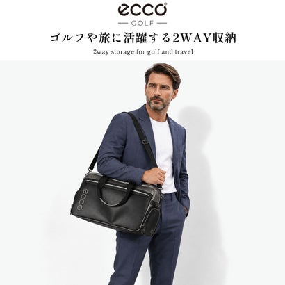 日本正規品 ボストンバッグ メンズ レディース 大容量 旅行 ゴルフバッグ ゴルフボストン ブランド 大きめ シューズ収納 シューズケース スポーツ ジム シンプル 2WAY A4 ECB004 （ライトグレー）｜詳細画像
