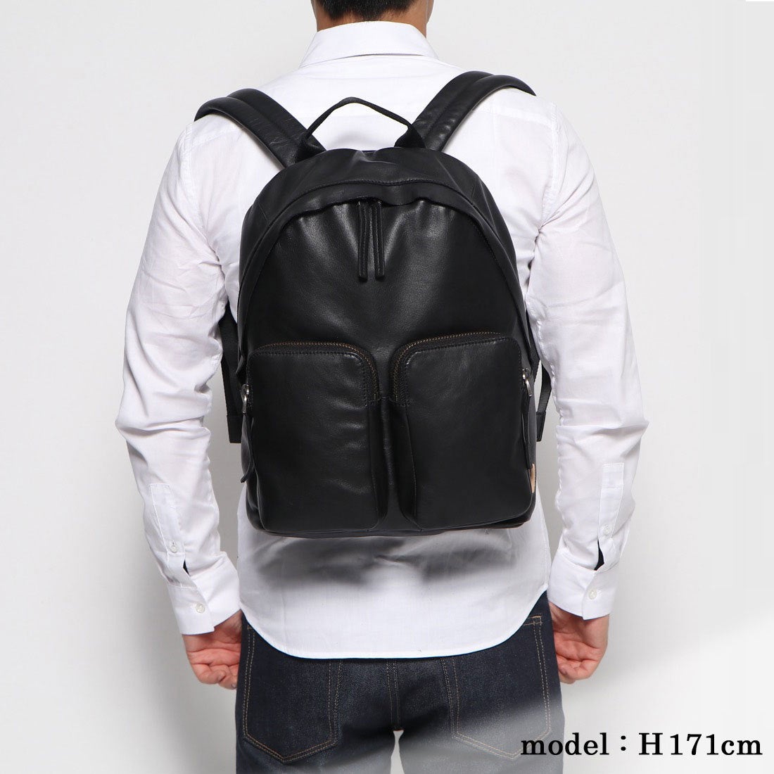 ECCO CASPER SMALL BACKPACK SOFT LEATHER - バッグパック/リュック