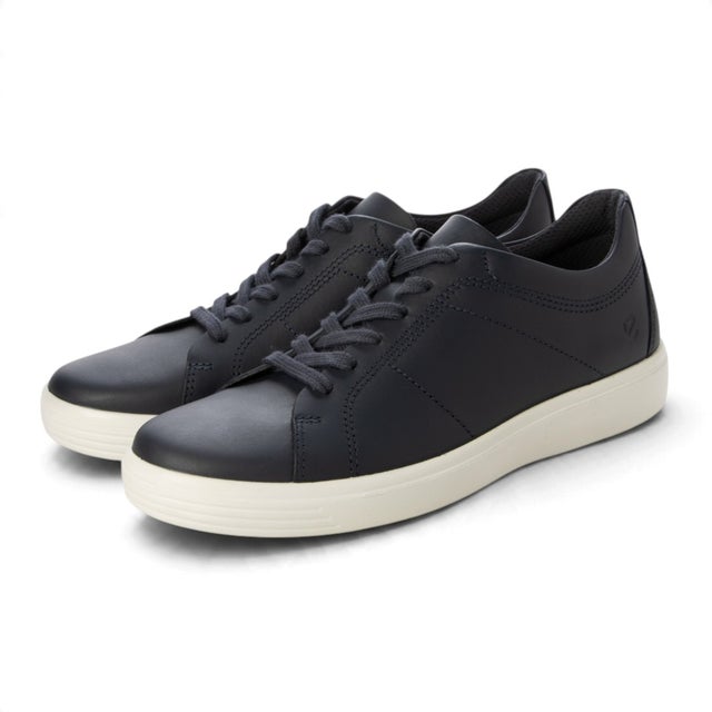 人気モデル 上質 CLASSIC SNEAKER M メンズ 本革 レースアップスニーカー （MARINE）