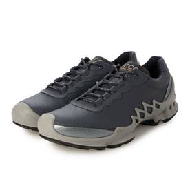 高性能 歩きやすい BIOM AEX M メンズ 本革 ウォーキングスニーカー （BUFFED SILVER/OMBRE）