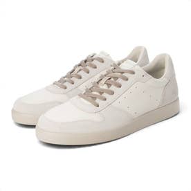 シンプル上質 STREET LITE M メンズ 本革 レースアップスニーカー （SHADOW WHITE/WHITE/SHADOW WHITE）