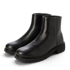 コーデ格上げ 防水 METROPOLE VIENNA W レディース 本革 アンクルブーツ ショートブーツ （BLACK）