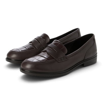 やさしい履き心地 DRESS CLASSIC 15 レディース 本革 コインローファー （GARNET/GARNET）｜詳細画像