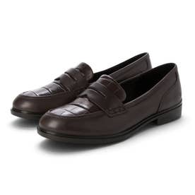 やさしい履き心地 DRESS CLASSIC 15 レディース 本革 コインローファー （GARNET/GARNET）