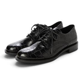 上品 美しいシルエット SARTORELLE 25 レディース 本革 レースアップシューズ （BLACK）