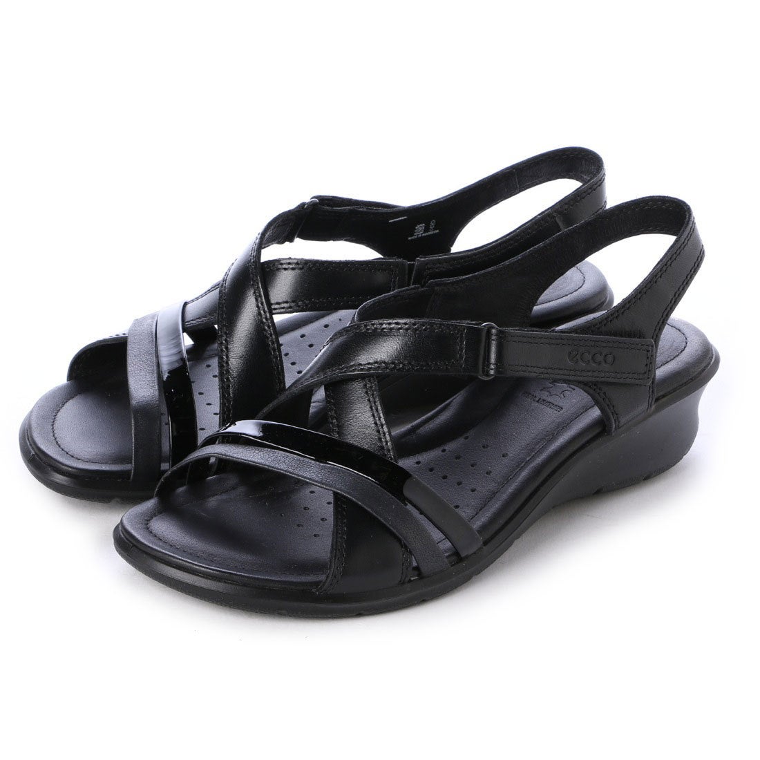 エコー ECCO ECCO FELICIA SANDAL （BLACK/BLACK） -靴＆ファッション通販 ロコンド〜自宅で試着、気軽に返品
