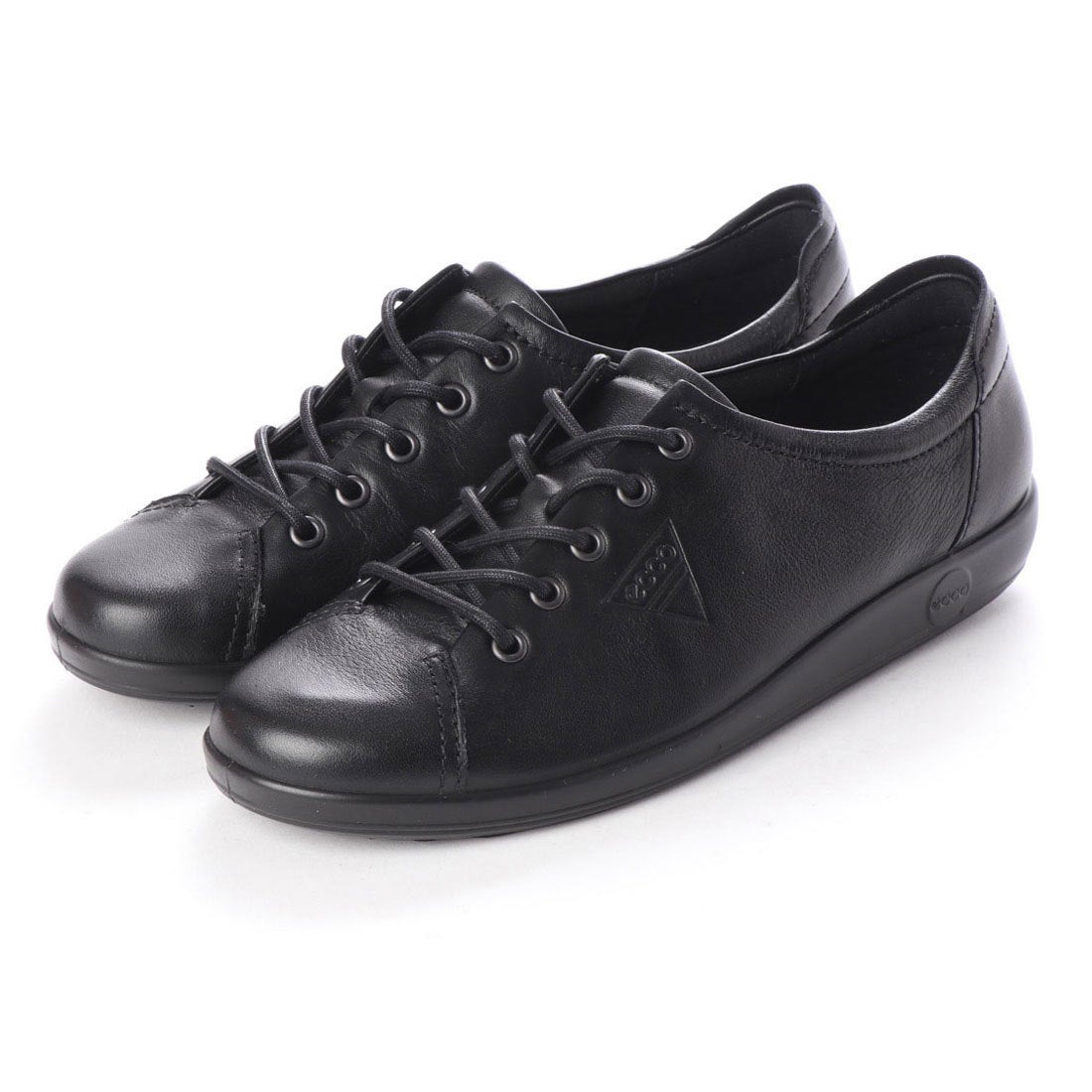 エコー ECCO Womens Soft 2.0 Tie （BLACK WITH BLACK SOLE） -靴＆ファッション通販  ロコンド〜自宅で試着、気軽に返品