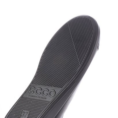 エコー ECCO Womens Soft 2.0 Tie （BLACK WITH BLACK SOLE）｜詳細画像