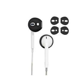 EarPods 用 イヤーピース Apple純正イヤフォン 対応 2個セット （BLACK）
