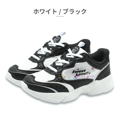 エドウィン EDWIN スニーカー キッズ 子供靴 EDW-3690 エドウィン 厚底 （ブラック）｜詳細画像