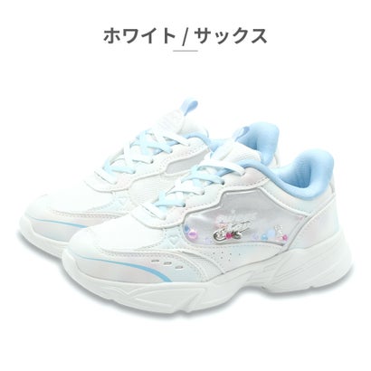 エドウィン EDWIN スニーカー キッズ 子供靴 EDW-3690 エドウィン 厚底 （ホワイト）｜詳細画像