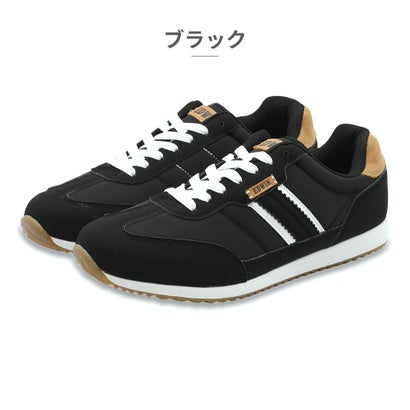 スニーカー メンズ EDW-7088 エドウィン 立って履ける （ブラック）｜詳細画像