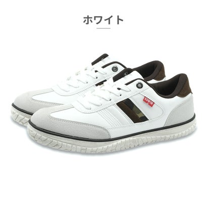スニーカー メンズ EDW-7771 エドウィン 立って履ける （ホワイト）｜詳細画像