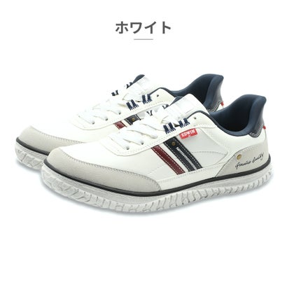 スニーカー メンズ EDW-7235 エドウィン 立って履ける （ホワイト）｜詳細画像