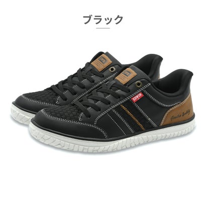 スニーカー メンズ EDW-7236 エドウィン 立って履ける （ブラック）｜詳細画像