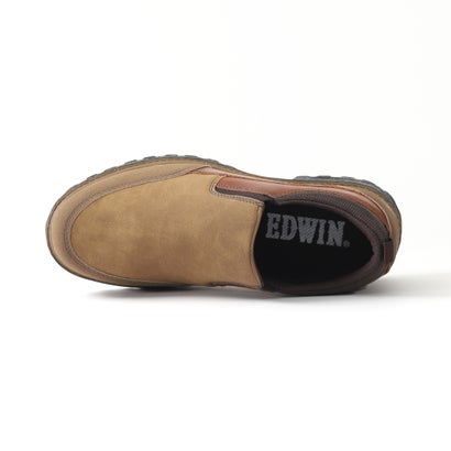 エドウィン EDWIN メンズ スニーカー EDM544 スリッポン 軽量 軽い 歩きやすい ウォーキング 防水 シューズ カジュアル 靴 （キャメル）｜詳細画像