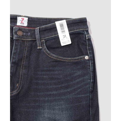 ZED JEANS EZD03 ストレッチデニム レギュラーストレート （濃色ブルー）｜詳細画像