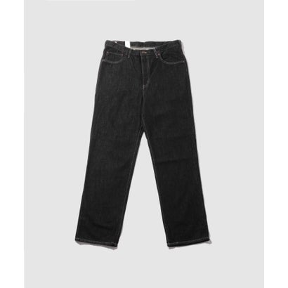 [大きいサイズ] インターナショナルベーシック 404 デニムパンツ ジーンズ ゆったりストレート キングサイズ （ブラック）｜詳細画像