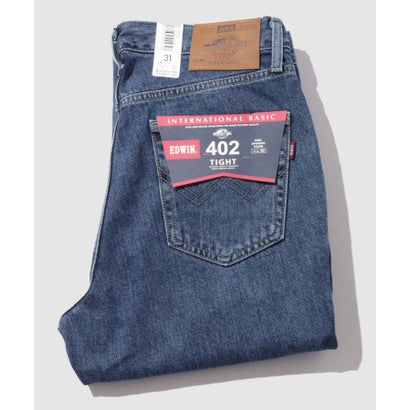 インターナショナルベーシック 402 デニムパンツ ジーンズ すっきりストレート （SW）｜詳細画像
