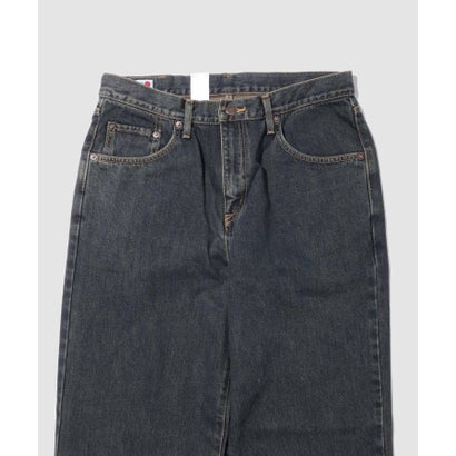 インターナショナルベーシック 405 デニムパンツ ジーンズ ワイド （中色ブルー）｜詳細画像