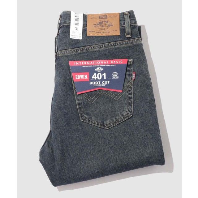 インターナショナルベーシック 401 デニムパンツ ジーンズ ブーツカット （SW）