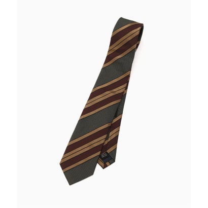 エディフィス EDIFICE Holliday & Brown(ホリデー & ブラウン） Regimental Stripe Tie （ネイビー）｜詳細画像